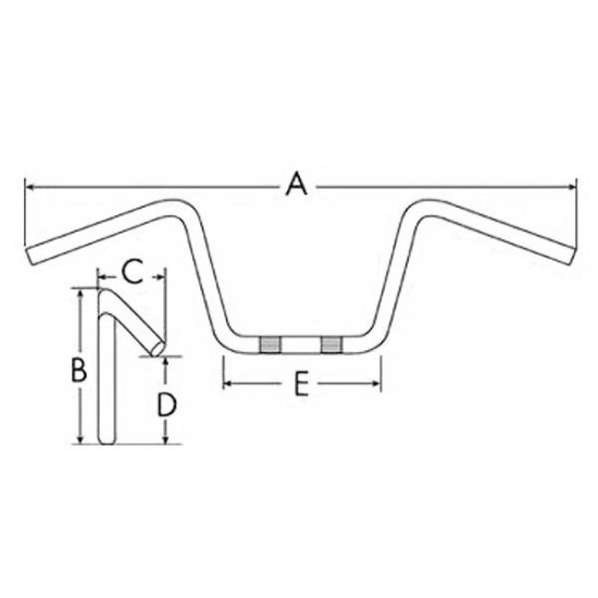 Universal 22mm handlebar