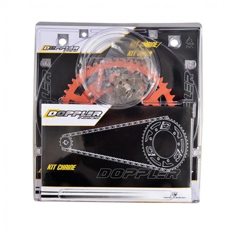 Derbi Senda 50 14x53 sprocket and chain set Doppler