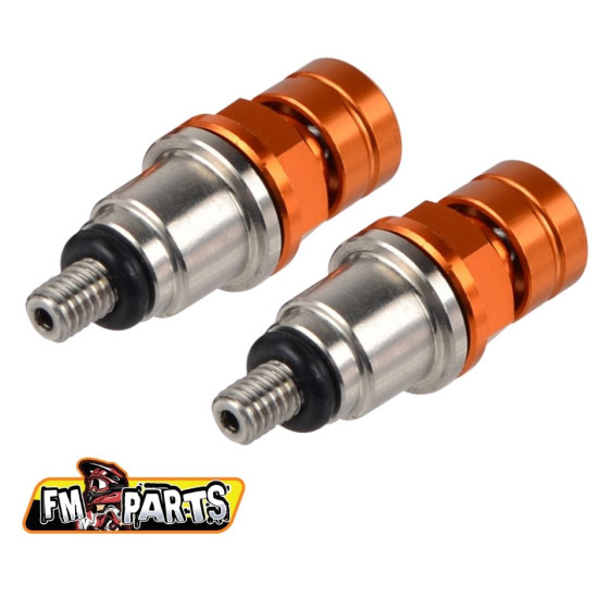 FM-PARTS fork bleeder screws KTM/HUSQVARNA WP color orange
