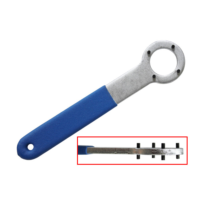 WRENCH HEAD TOOLS WRENCH FOR UPPER SHOCK NUTS KTM 48MM WP (00-7827) (FOUR PIN)