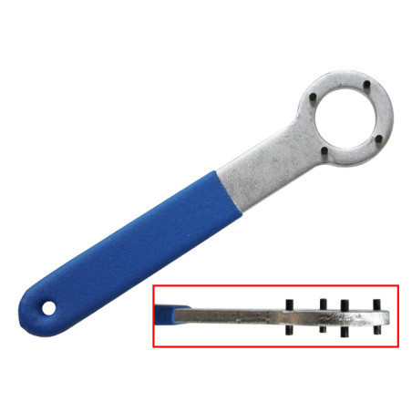 WRENCH HEAD TOOLS WRENCH FOR UPPER SHOCK NUTS KTM 48MM WP (00-7827) (FOUR PIN)