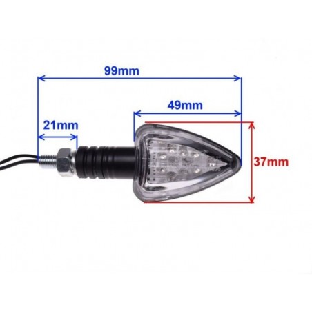Universal LED turn signals (2pcs.)