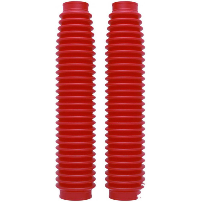 POLISPORT rubber shock absorber protectors 350X41X58X28MM color RED