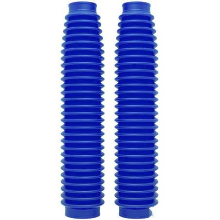 POLISPORT rubber shock absorber protectors 350X41X58X28MM color blue