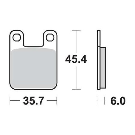 Aprilia, Derbi, Peugeot brake pads Doppler