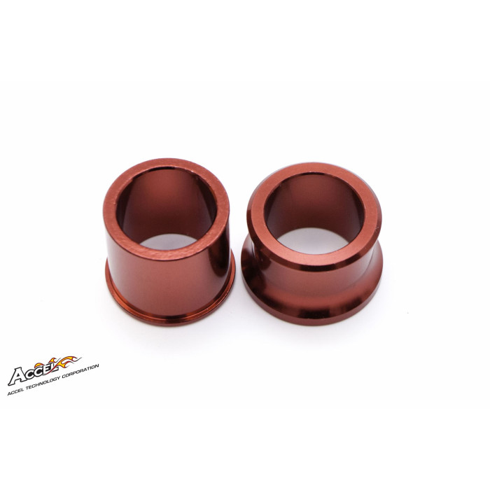 ACCEL front wheel hubs YAMAHA YZ '02-'07, YZF 250 '02-'07, YZF 450 '02-'07 color RED 11-1070