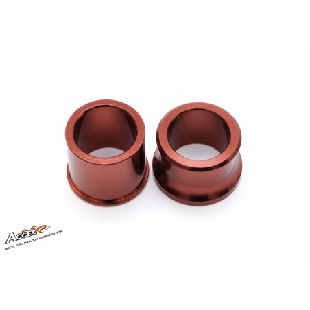 ACCEL front wheel hubs YAMAHA YZ '02-'07, YZF 250 '02-'07, YZF 450 '02-'07 color RED 11-1070