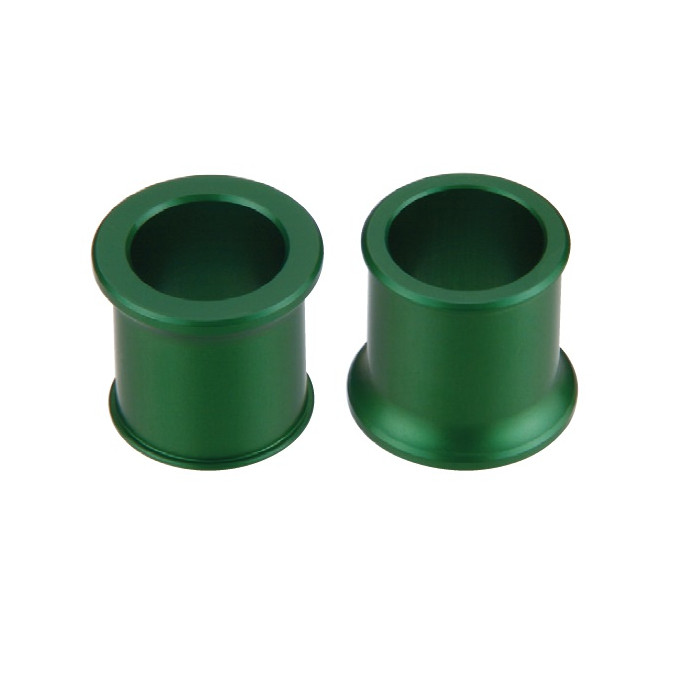 ACCEL front wheel bushings KAWASAKI KX 125/250 06-08 KXF 250 06-20, KXF 450 '06-'18 color green (11-1031)