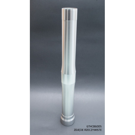MS SHOCK ABSORBER STRING / TELESCOPE SUPPORT TUBE (CUP) ALUMINUM HONDA CB 600 HORNET '07-'08, length 455 color grey