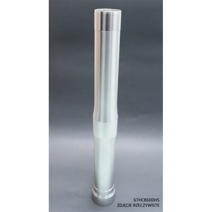 MS SHOCK ABSORBER STRIN / TELESCOPE SUPPORT TUBE (CUP) ALUMINIUM HONDA CB 600 HORNET '09-'12, ilgis 455 MM spalva pilka