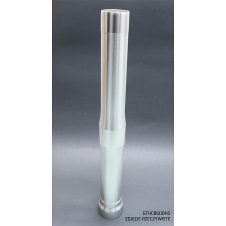MS SHOCK ABSORBER STRIN / TELESCOPE SUPPORT TUBE (CUP) ALUMINIUM HONDA CB 600 HORNET '09-'12, ilgis 455 MM spalva pilka