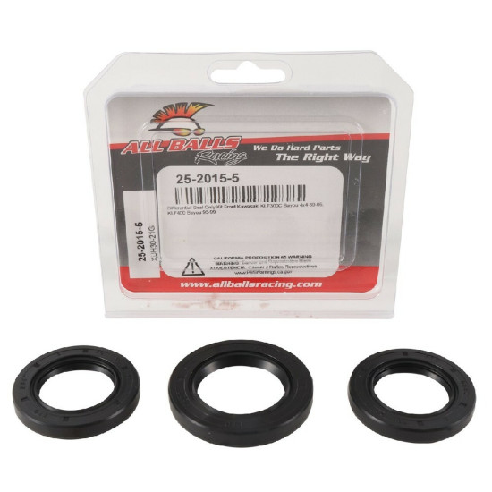 ALL BALLS front reducer oil seals KAWASAKI KLF300C BAYOU 4X4 89-05, KLF400 BAYOU 93-99