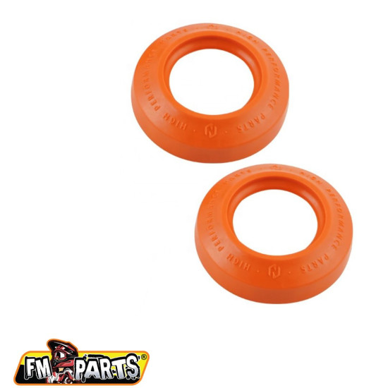 FM-PARTS front wheel bearing protectors (set) KTM/HUSQVARNA `15-22 color orange