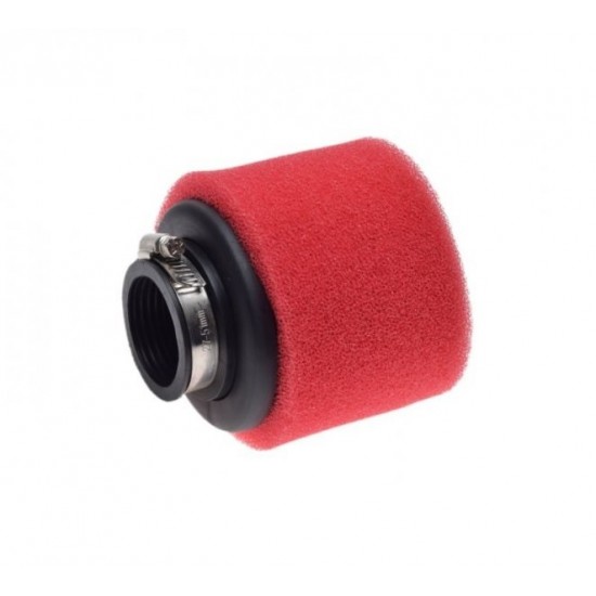 Double sponge sports air filter (straight)