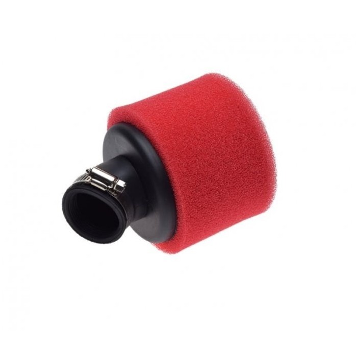 Double sponge sports air filter (45° bent)