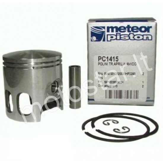 Minarelli Polini 70cc PIN10 Meteor piston kit
