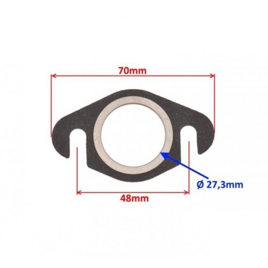 Muffler gasket Ø27.3