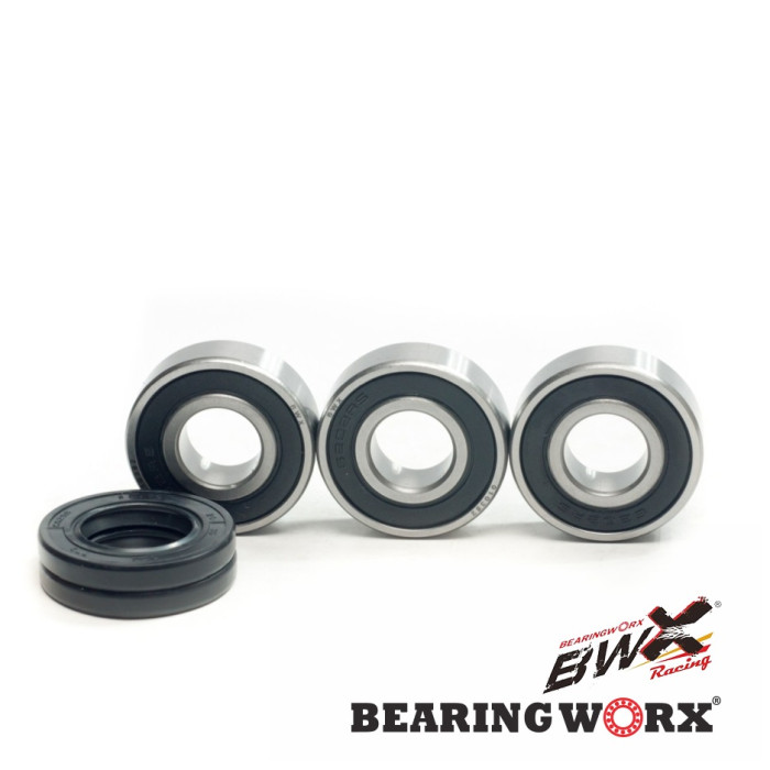 BEARING WORX rear wheel bearings with seals KAWASAKI KX80/85 98-14 (25-1033) (25-1186)