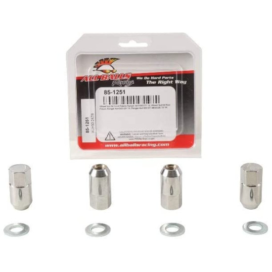 ALL BALLS wheel nuts front POLARIS RANGER 4X4 800 EFI 14, rear POLARIS RANGER 4X4 800 EFI 14, RANGER 4X4 800 EFI MIDSIZE 13