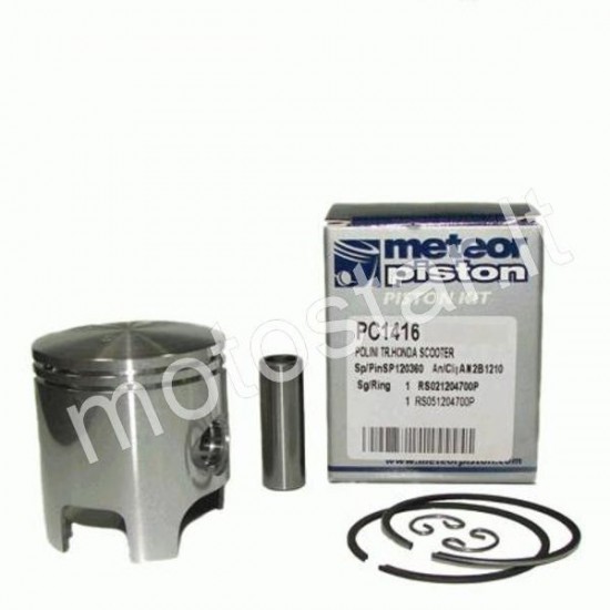 Piaggio / Gilera / Peugeot / Minarelli Polini 70cc PIN12 Meteor piston kit
