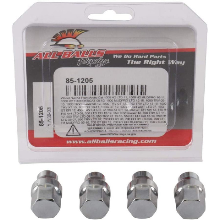 ALL BALLS wheel nuts front / rear ARCTIC CAT MUDPRO/THUNDERCAT/PROWLER/WILDCAT