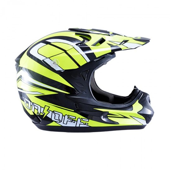 On Off Whoops 17 green/black helmet