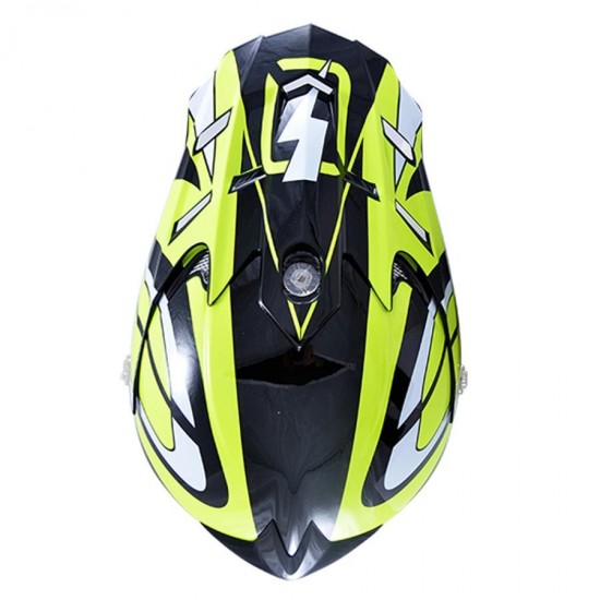 On Off Whoops 17 green/black helmet