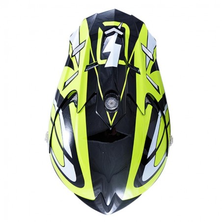 On Off Whoops 17 green/black helmet