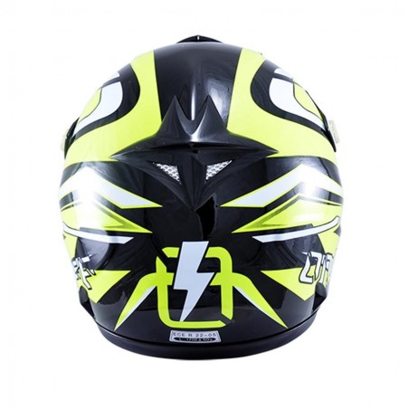On Off Whoops 17 green/black helmet