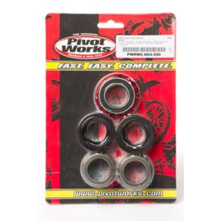 PIVOT WORKS galinio rato guolių komplektas su riebokšliais HONDA CRF 25R 04-08/ CR 125R 02-07/ CRF 450R 02-08