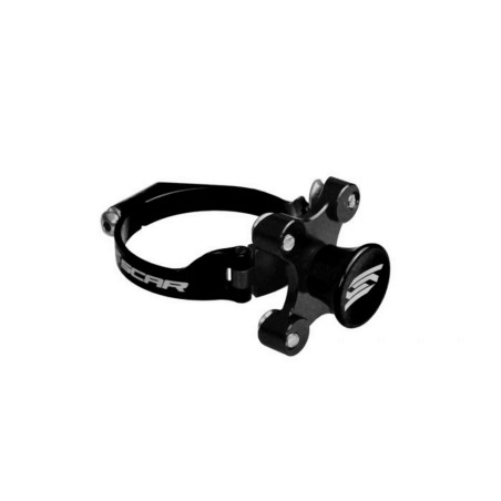 SCAR RACING starter mechanism (for starting) suitable for KAYABA YAMAHA YZ 125/250, YZF 250/450 color BLACK