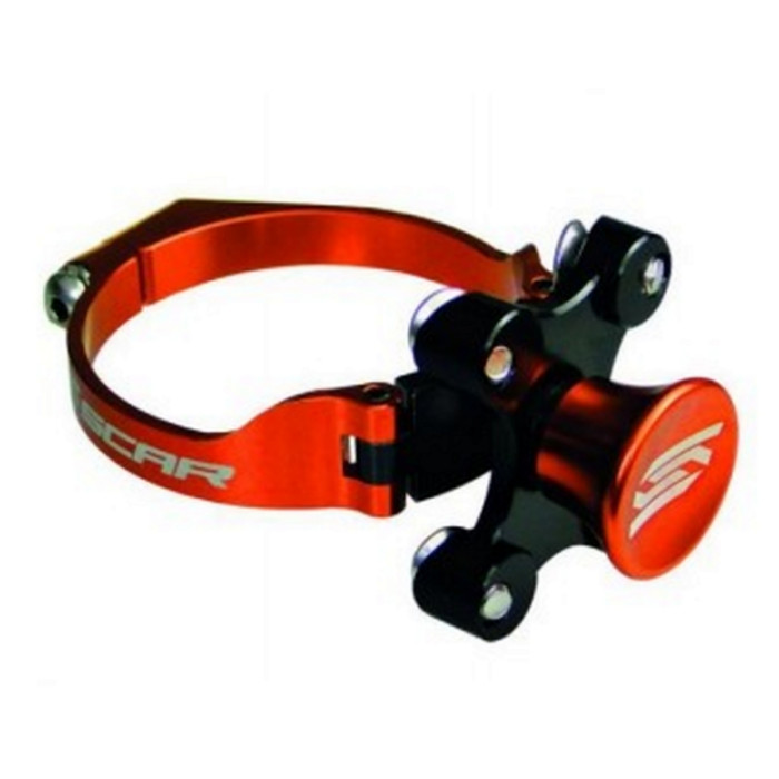 SCAR RACING starter mechanism (for starting) suitable for WP KTM SX 250/450, SXF 250/450 color orange