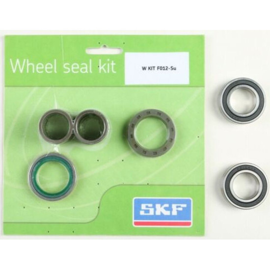 SKF front wheel bearing kit with seals and bushings SUZUKI RMZ 250 '07-19, RMZ 450 '05-'19, KAWASAKI KXF 450 '19