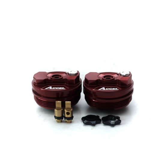ACCEL front shock absorber upper cap (nut) with adjustment HONDA CRF 250R '18-20, CRF 450R/RX '17-20, CRF 250R