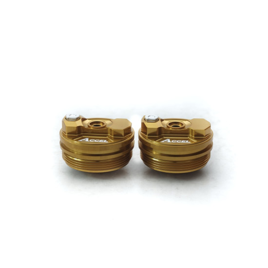 ACCEL front shock absorber upper cap (nut) with adjustment HONDA CRF 250R '18-20, CRF 450R/RX '17-20, CRF 250R