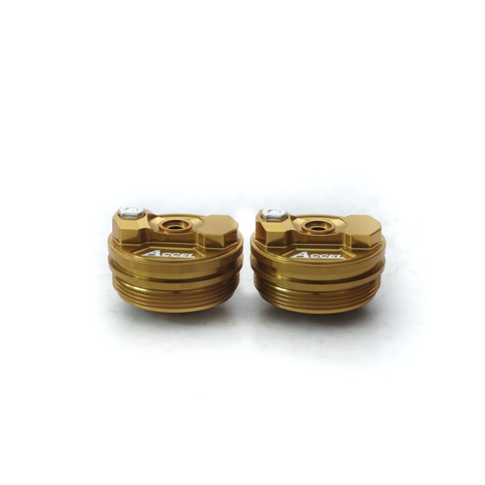 ACCEL front shock absorber upper cap (nut) with adjustment HONDA CRF 250R '18-20, CRF 450R/RX '17-20, CRF 250R
