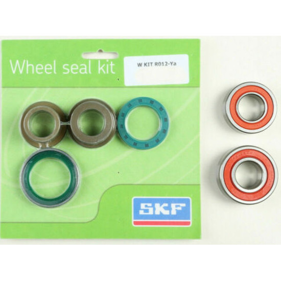 SKF rear wheel bearing kit with seals and bushings - YAMAHA YZF 250/450 '06-'08, YZ 250 '06-'19, WRF 250/450 (read