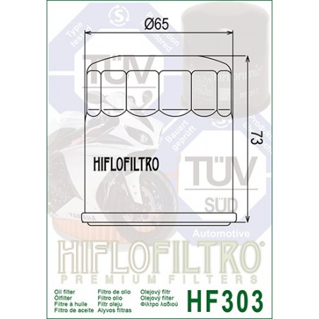 Tepalo filtras HifloFiltro HF303