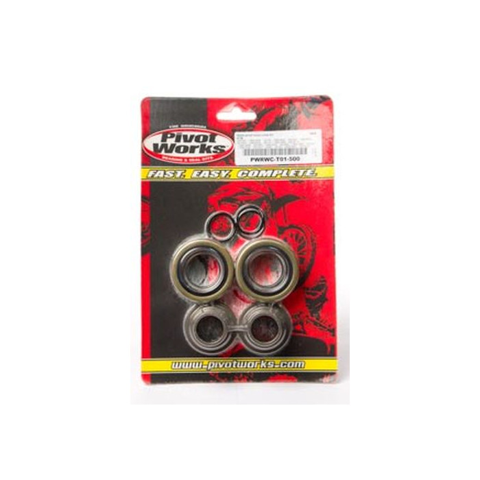 PIVOT WORKS rear wheel bearing kit with seals and bushings KTM SX/SXF '98-'12, EXC/EXCF '98-'22 HUSQVARNA,HUSABERG