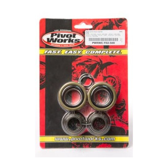 PIVOT WORKS rear wheel bearing kit with seals and bushings KTM SX/SXF '98-'12, EXC/EXCF '98-'22 HUSQVARNA,HUSABERG