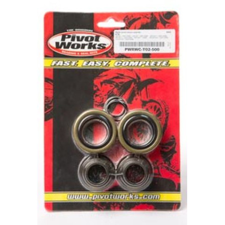 PIVOT WORKS rear wheel bearing kit with seals and bushings KTM SX/SXF '98-'12, EXC/EXCF '98-'22 HUSQVARNA,HUSABERG
