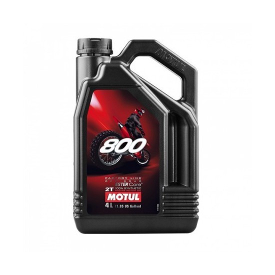 Motul 800 2T Factory Line Off Road fully synthetic oil 4L