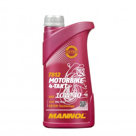 Mannol Motorbike 4-TAKT 10w40 4T tepalas