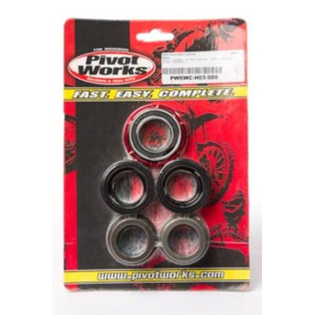 PIVOT WORKS rear wheel bearing kit with seals HONDA CR 250 '00-'01