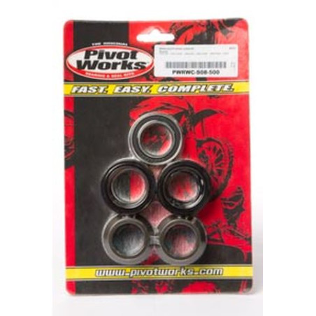 PIVOT WORKS galinio rato guolių komplektas su riebokšliais SUZUKI RMZ 250 '07-'19,RMZ 450 '05-'20