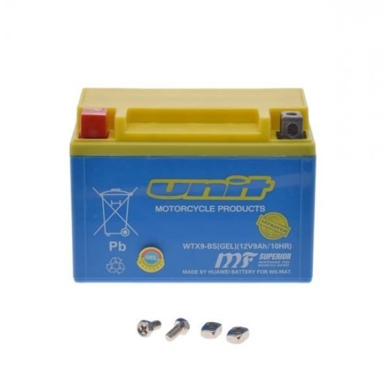 YTX9-BS 12V 9Ah 120A Unit GEL akumuliatorius