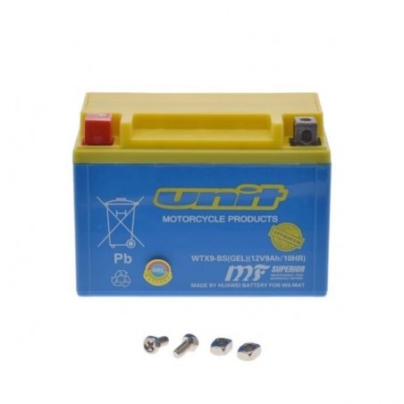YTX9-BS 12V 9Ah 120A Unit GEL battery