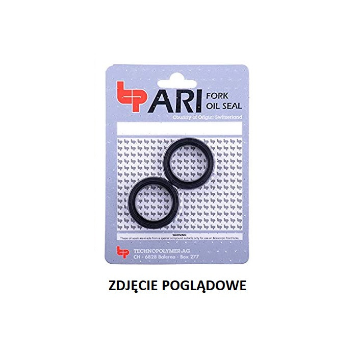 TP ARI (TECHNOPOLYMER) front shock absorber oil seals (ARI018)