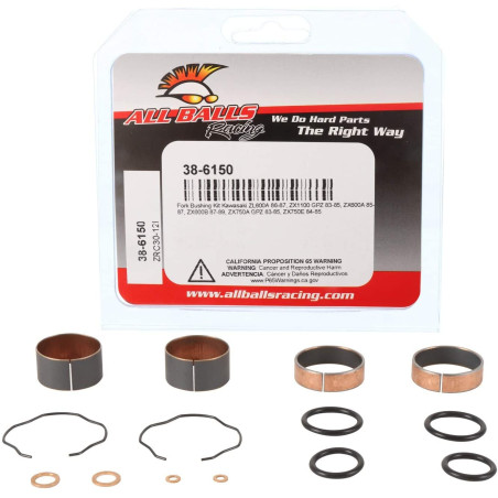ALL BALLS front shock absorber bushing kit KAWASAKI ZL600A 86-87, ZX1100 GPZ 83-85, ZX600A 85-87, ZX600B 87-89, ZX750A