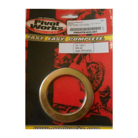 PIVOT WORKS REAR SHOCK ABSORBER SPRING RELEASE BEARING (CENTRAL) KAWASAKI KX 125-250/ KX 450F/ KX 250F/ KX 500